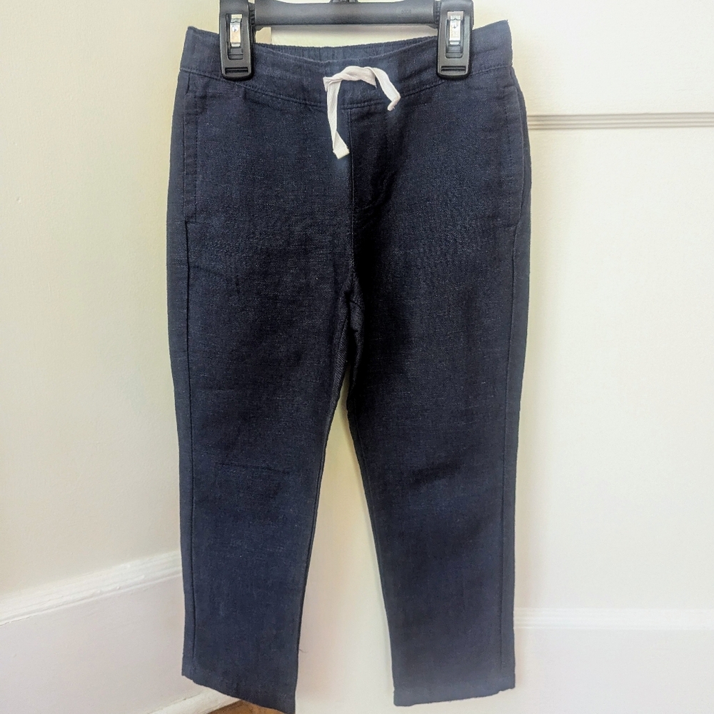 Janie and Jack linen-blend pull-on pants